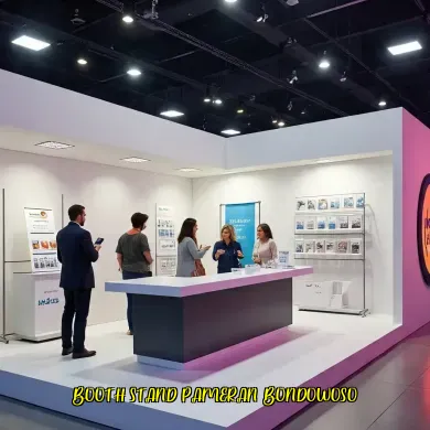 Booth Stand Pameran Bondowoso